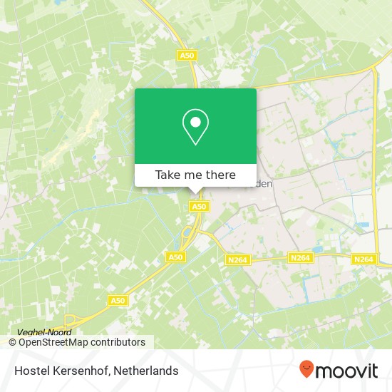 Hostel Kersenhof map