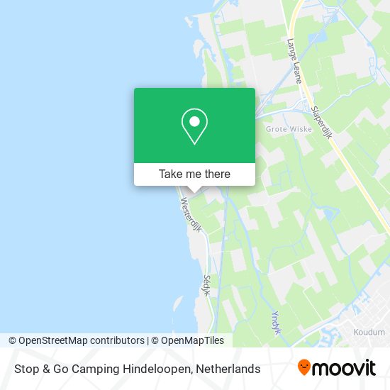 Stop & Go Camping Hindeloopen map