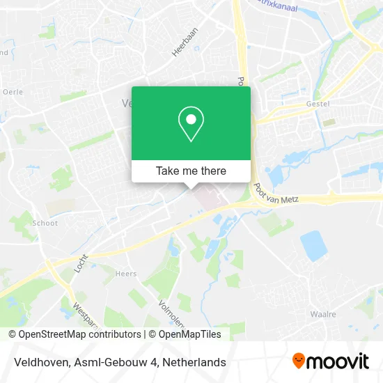 Veldhoven, Asml-Gebouw 4 map