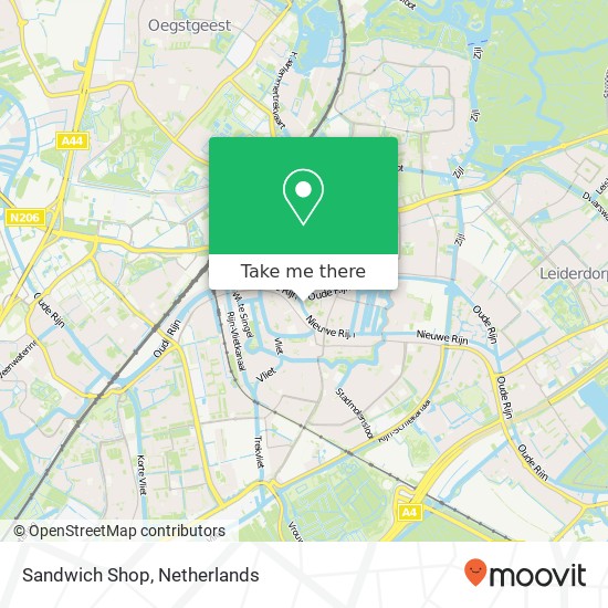 Sandwich Shop map