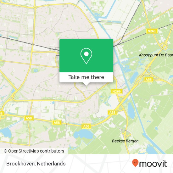 Broekhoven map