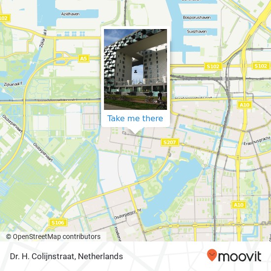 Dr. H. Colijnstraat map