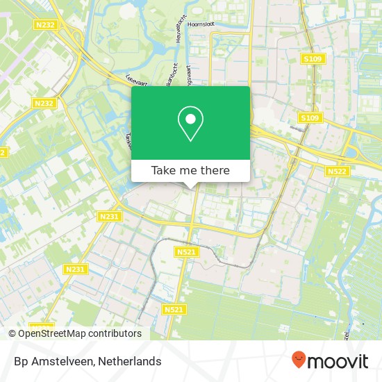 Bp Amstelveen map