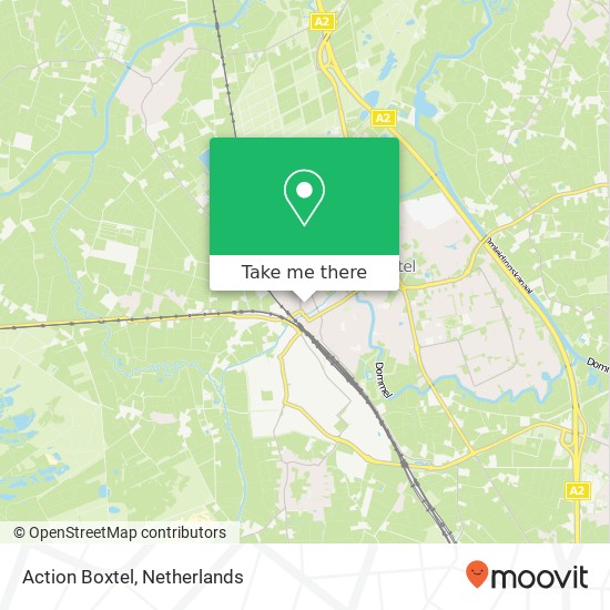 Action Boxtel map