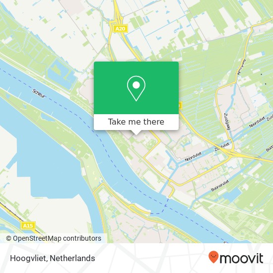 Hoogvliet map