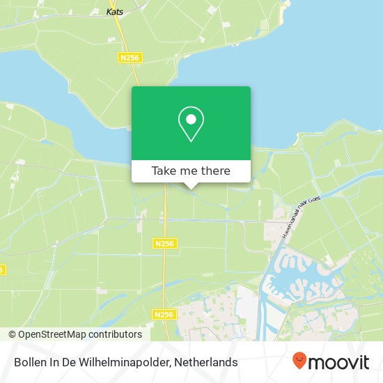 Bollen In De Wilhelminapolder map