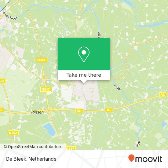 De Bleek map