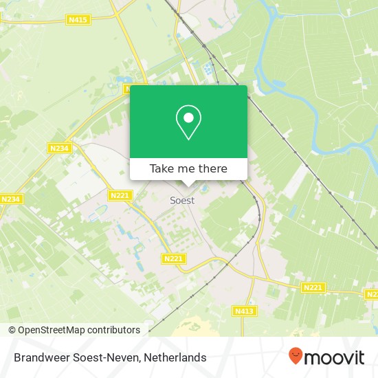 Brandweer Soest-Neven map