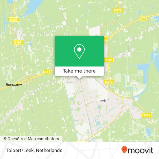 Tolbert/Leek map