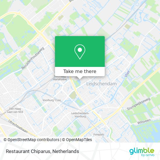 Restaurant Chiparus map