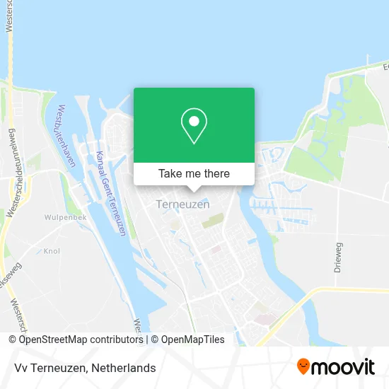 Vv Terneuzen map
