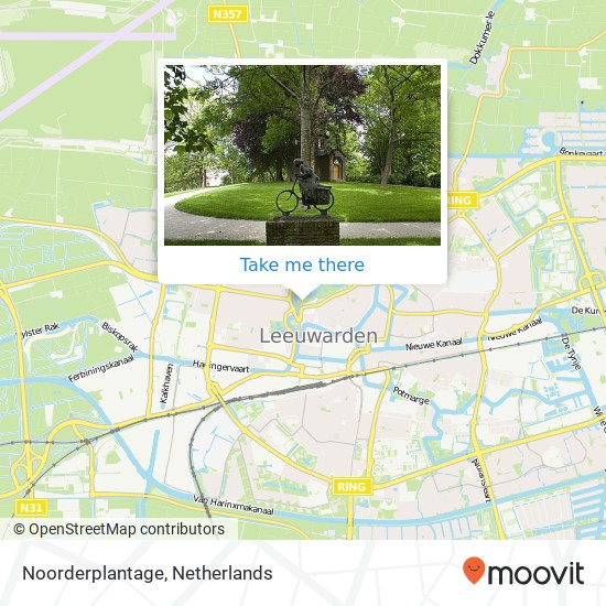 Noorderplantage Karte