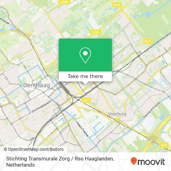 Stichting Transmurale Zorg / Rso Haaglanden map