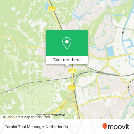 Taralai Thai Massage map