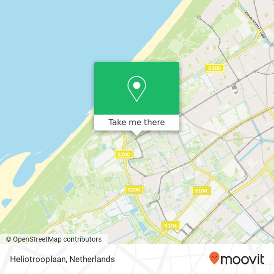 Heliotrooplaan map