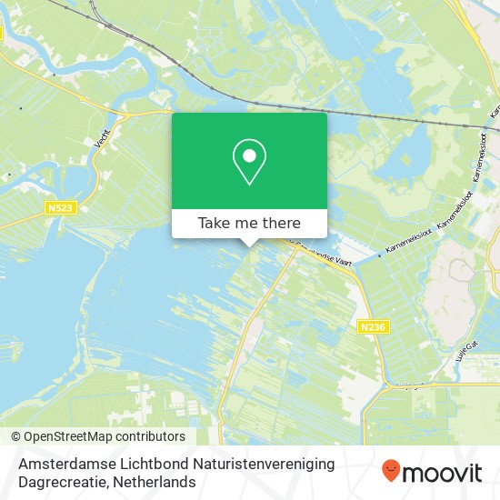 Amsterdamse Lichtbond Naturistenvereniging Dagrecreatie map