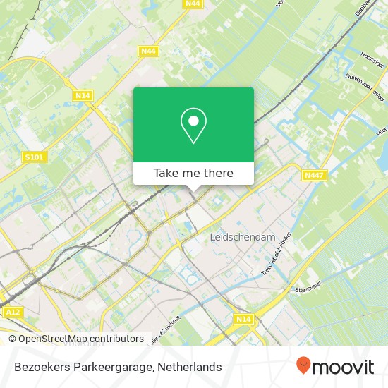 Bezoekers Parkeergarage map