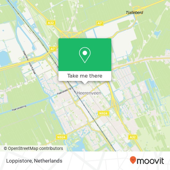 Loppistore map