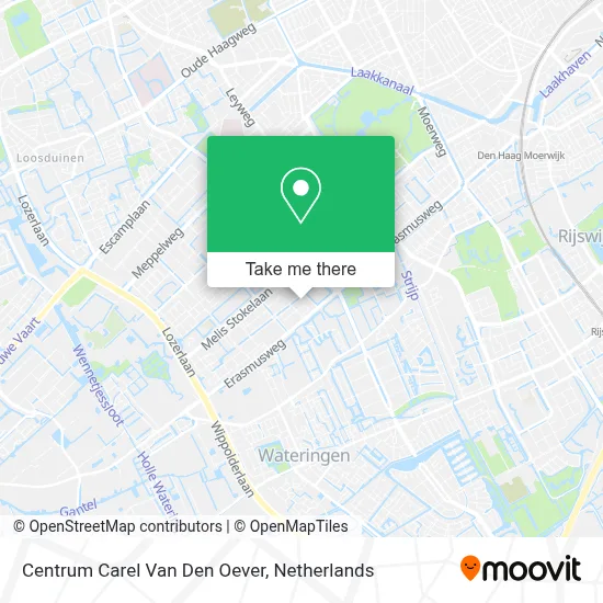 Centrum Carel Van Den Oever map