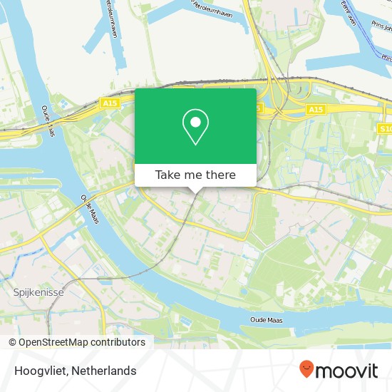 Hoogvliet map