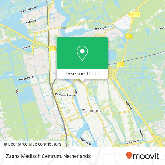 Zaans Medisch Centrum map