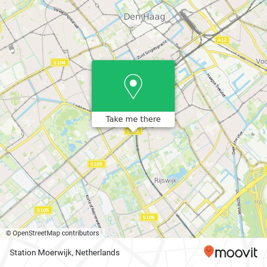 Station Moerwijk map