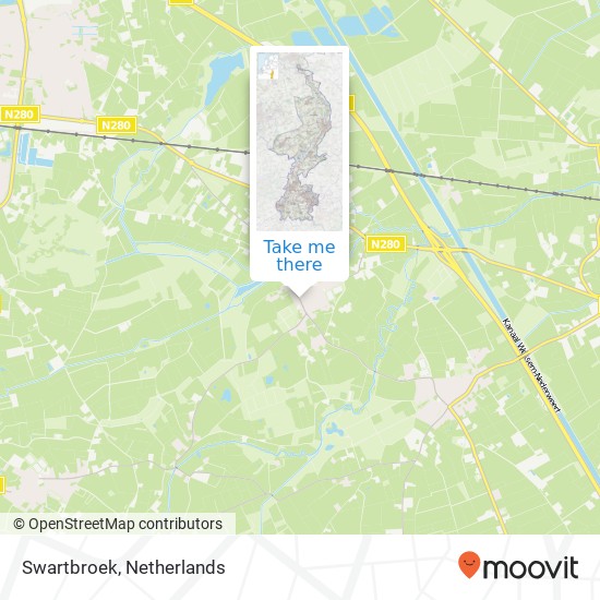 Swartbroek Karte