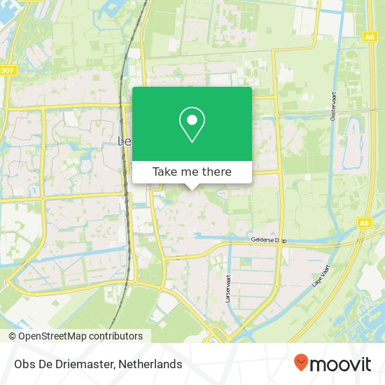 Obs De Driemaster map