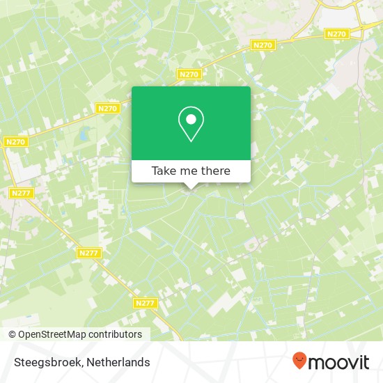 Steegsbroek map