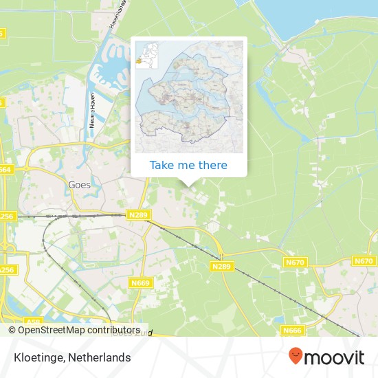 Kloetinge map