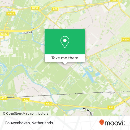 Couwenhoven map