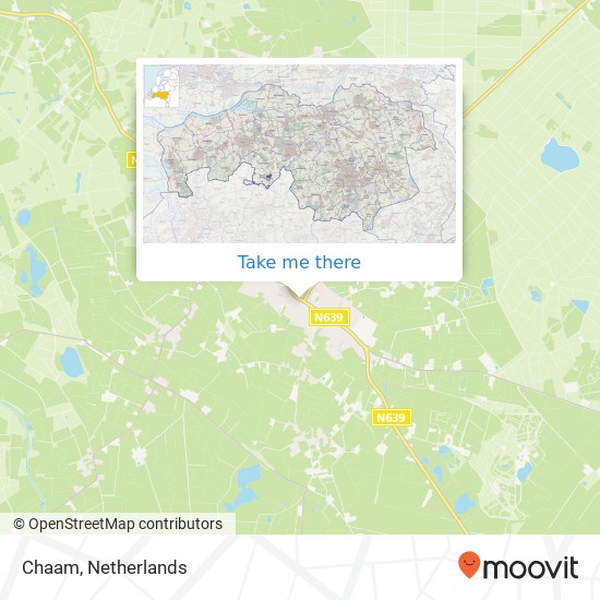 Chaam map