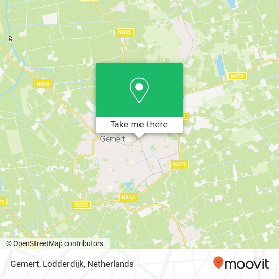 Gemert, Lodderdijk map