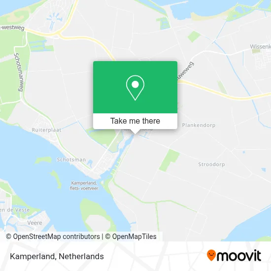 Kamperland map