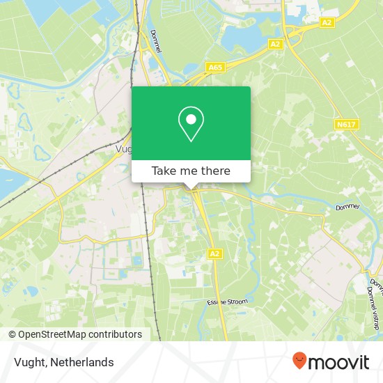 Vught Karte