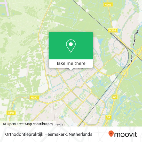 Orthodontiepraktijk Heemskerk Karte