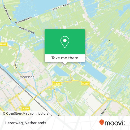 Herenweg map