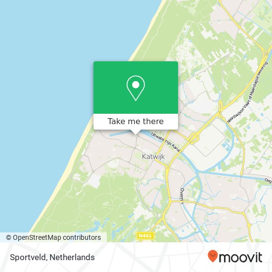 Sportveld map