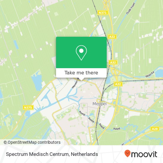 Spectrum Medisch Centrum map