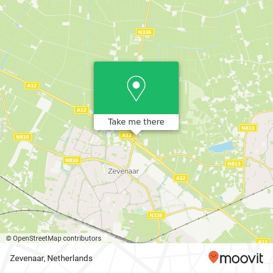 Zevenaar Karte