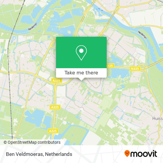 Ben Veldmoeras map
