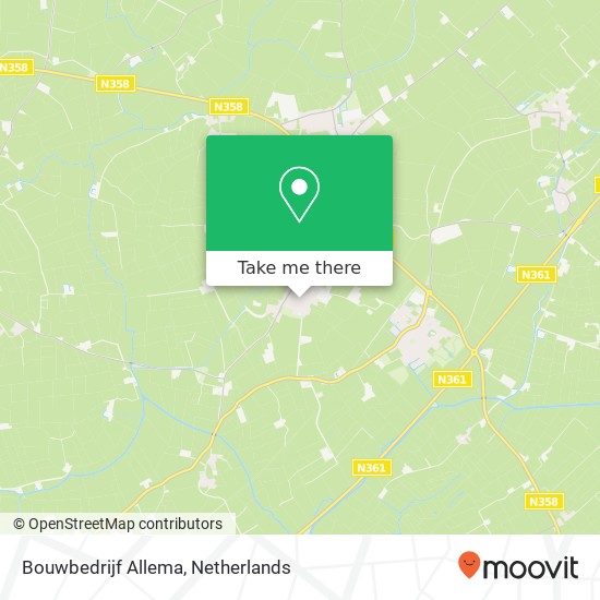 Bouwbedrijf Allema map
