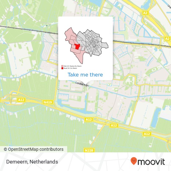 Demeern map