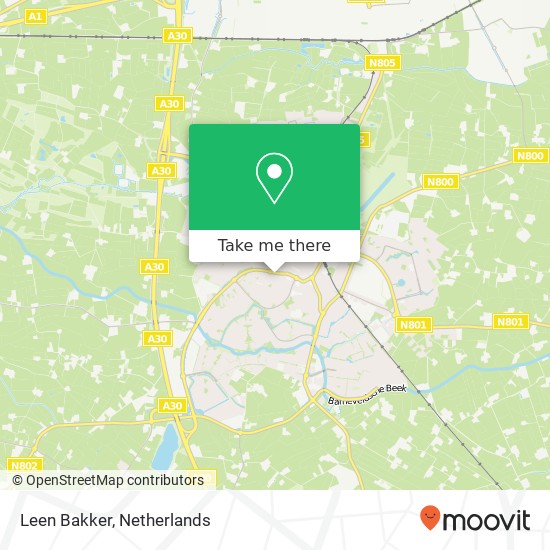 Leen Bakker map