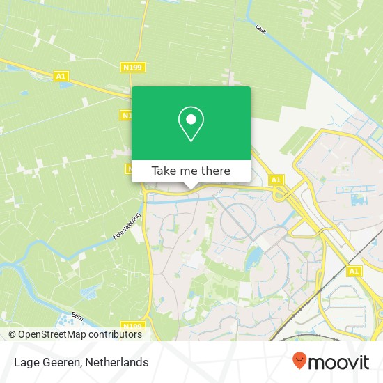 Lage Geeren map