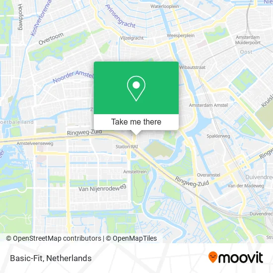 Basic-Fit map