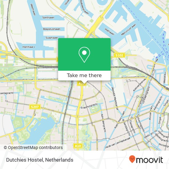 Dutchies Hostel map
