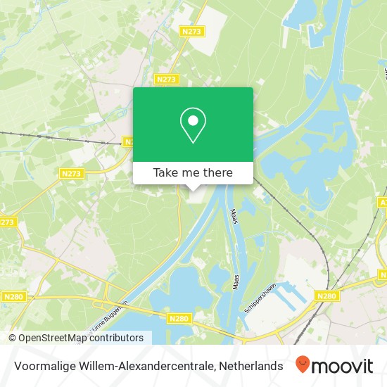Voormalige Willem-Alexandercentrale map