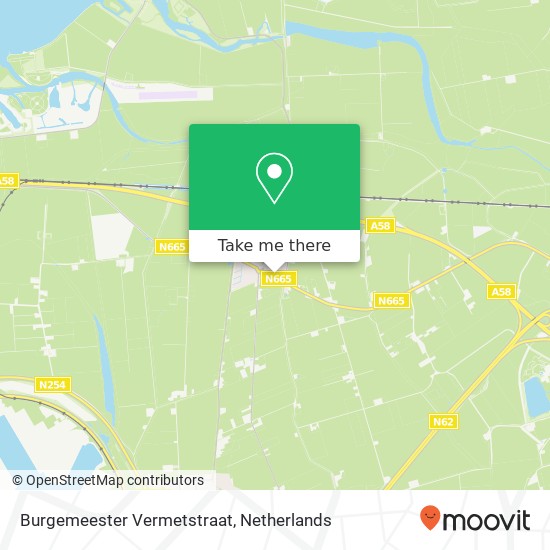 Burgemeester Vermetstraat map