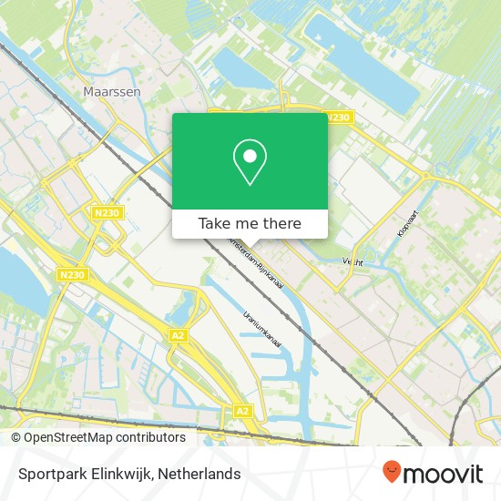 Sportpark Elinkwijk map